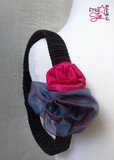 bandeau fleurs en soie
