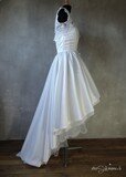 robe satin & dentelle de calais