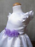 ceinture tressée organza