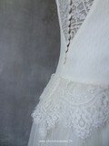 Robe rétro dentelle & mousseline